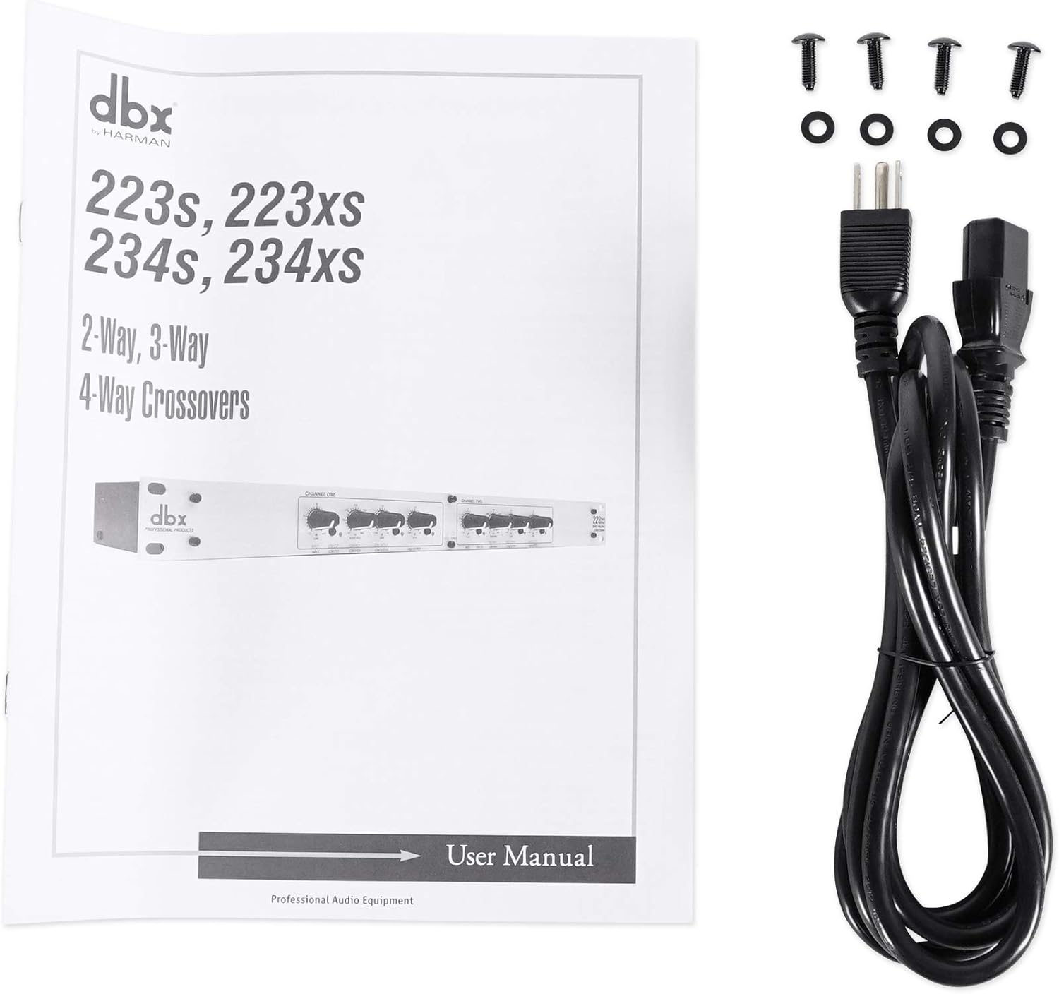 dbx 234xs Stereo 2-Way, Mono 4-Way Crossover with XLR Connectors