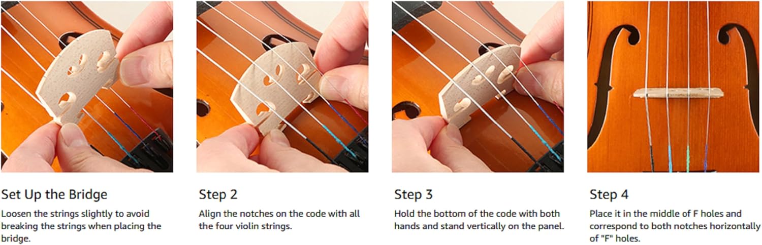 Full-Size Cello, Beginner Cello 4/4, Acoustic Cello Set with Portable Bag, Bow, Rosin, Bridge, Adults & Kids String Musical Instruments