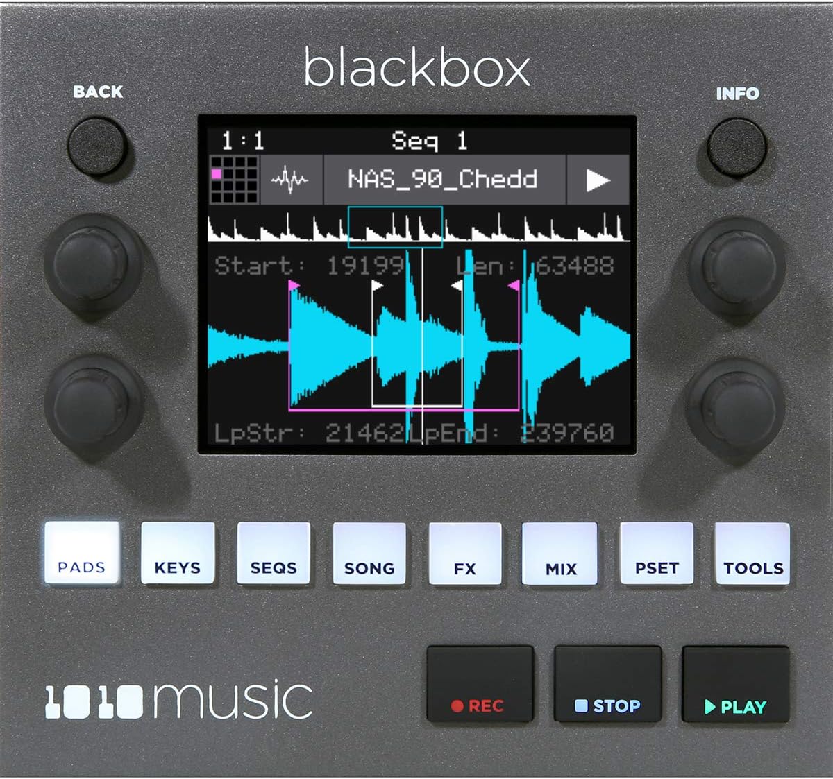 1010music Blackbox Compact Sampling Studio