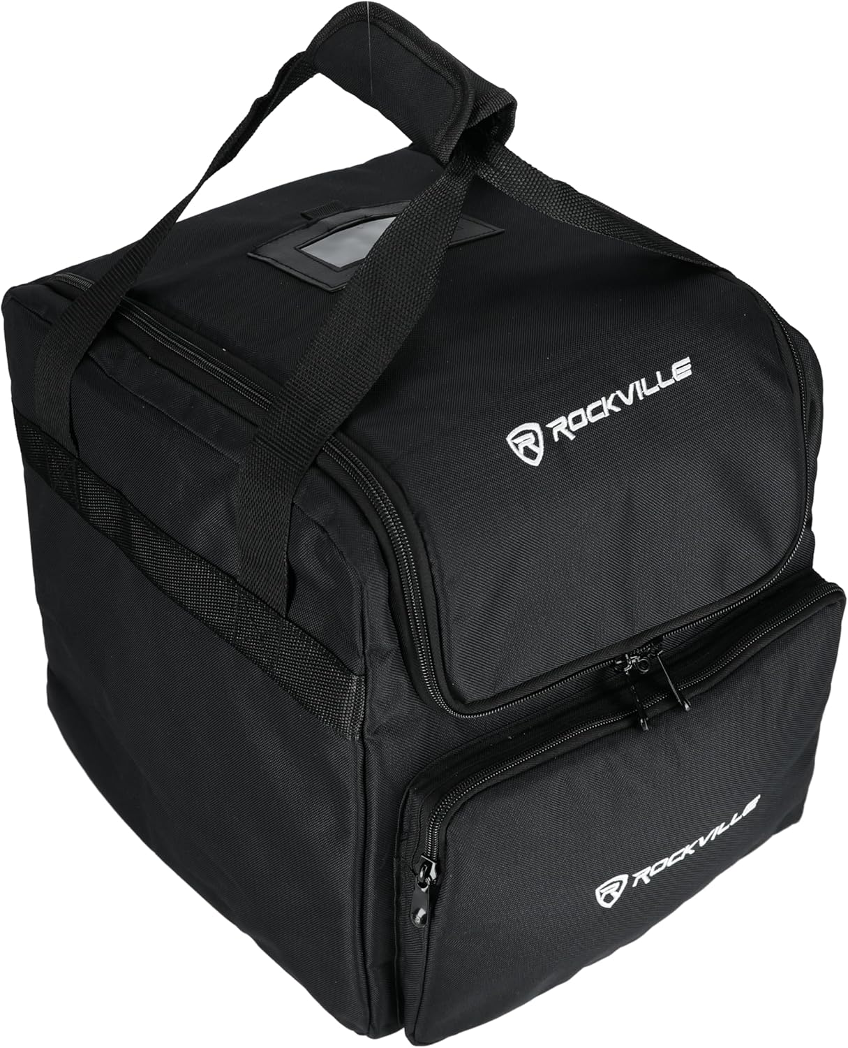 Rockville Best PAR H2O Bundle: (4) IPX54 Water Resistant RGBWA+UV Indoor/Outdoor Battery Par Lights, (2) RLB40 Padded Bags, ROCKFORCE W2 192-Channel Wireless DMX Lighting Controller, 7-Items