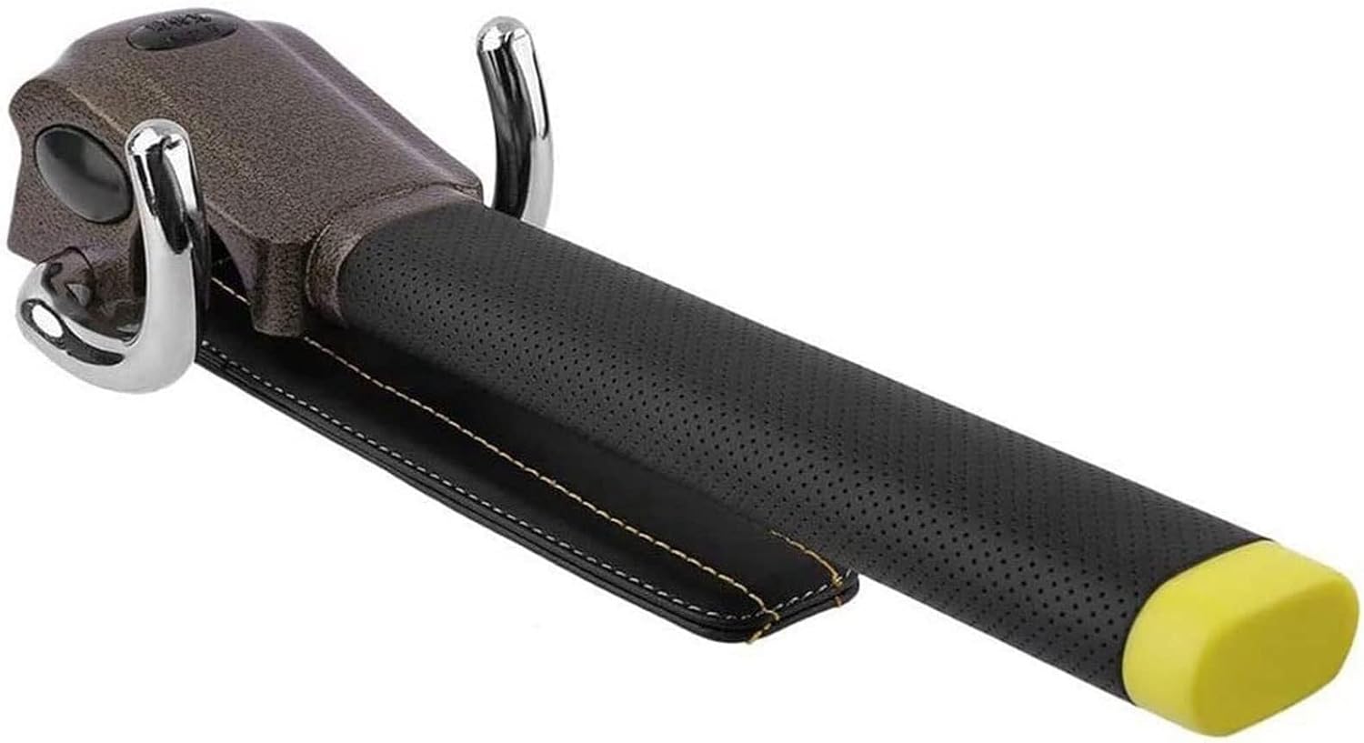 Car Steering Wheel Lock, Anti-Theft Lock Device, Safety Hammer, with 3 Keys, Suitable for Cars, Trucks, SUVs, and Vans.