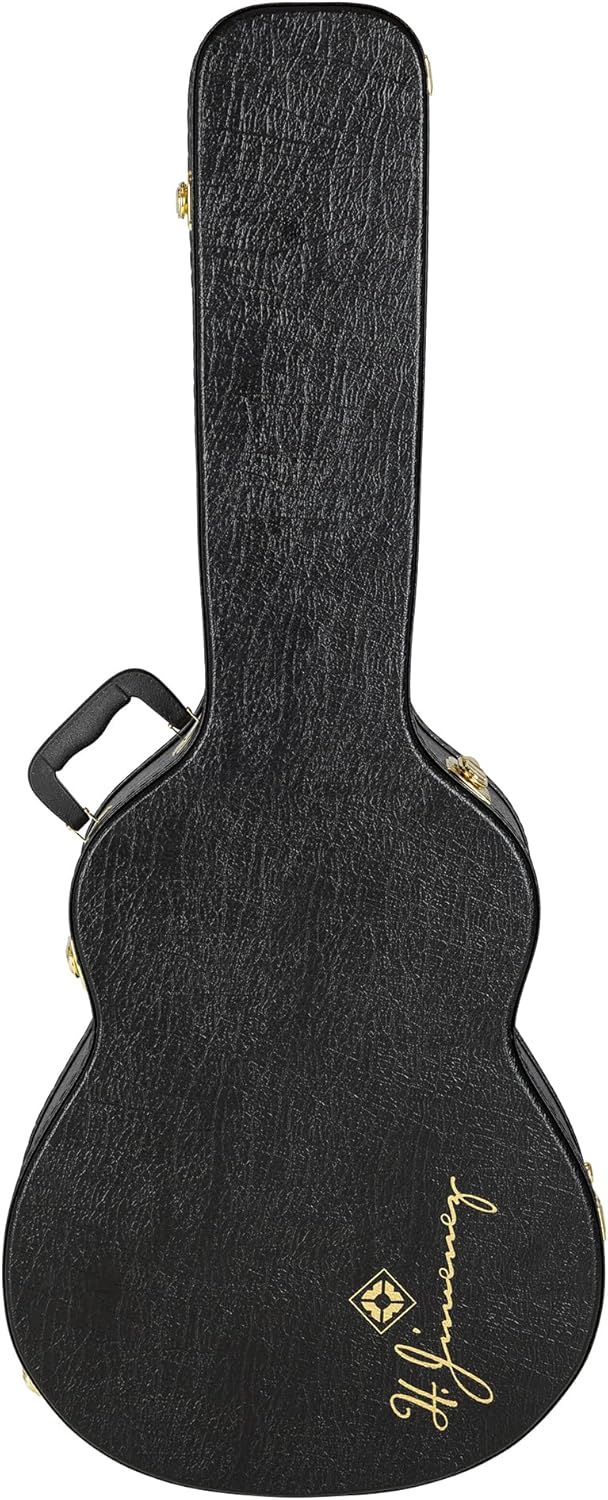 H. Jimenez Glossy Turquoise Sparkle Painted Top Bajo Quinto Cutaway Electric With Hard Wood Case (LBQ1GXE-CN)