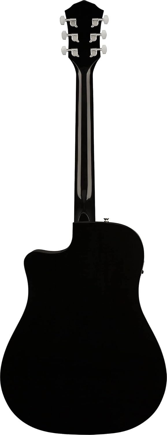 Fender FA-125CE Dreadnought Acoustic Electric Guitar, with 2-Year Warranty, Sunburst