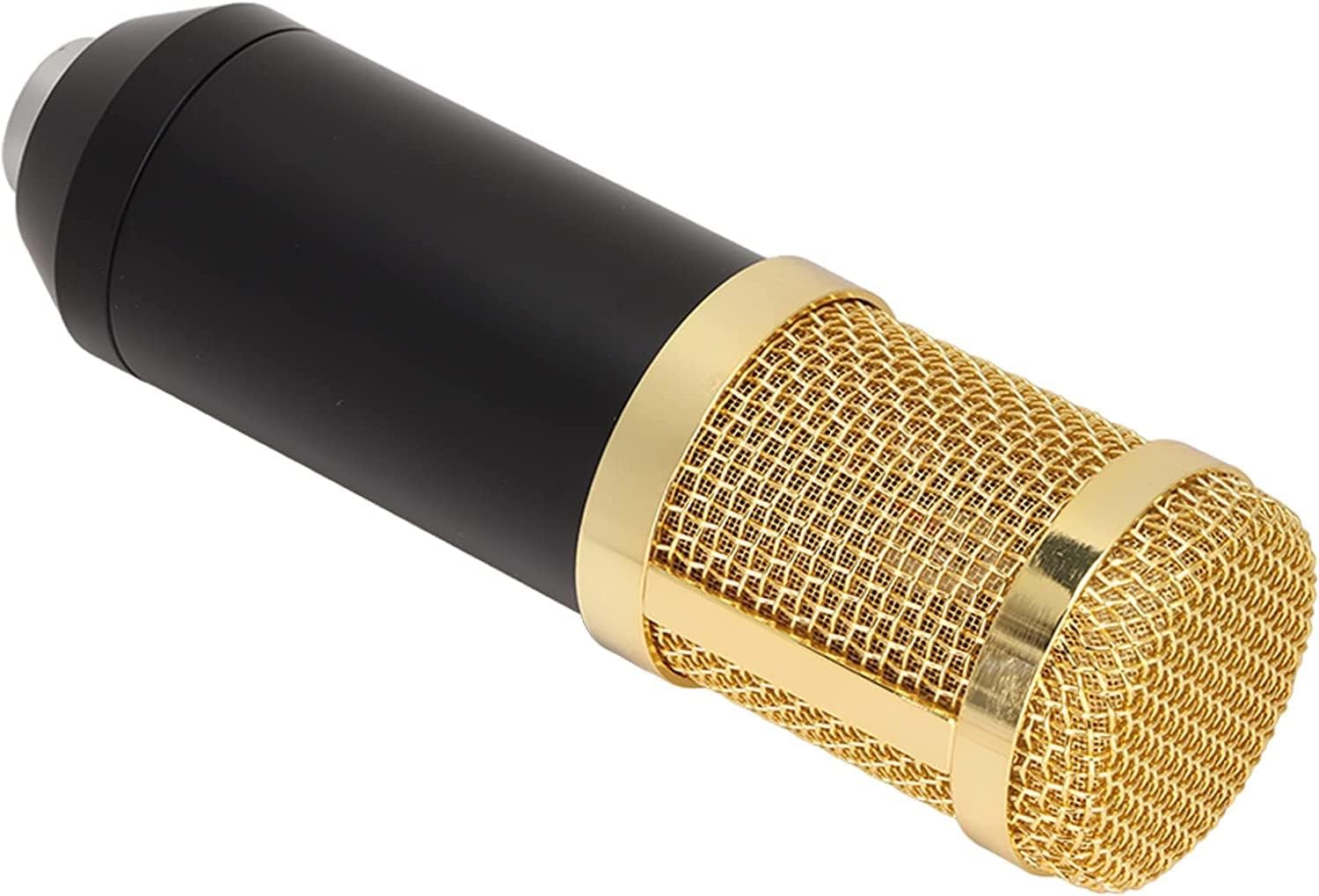 Studio Microphone, with Shockproof Mount Condenser Microphone XLR to 3.5mm/0.1in Cable Professional Cardioid for Gaming for Podcasting