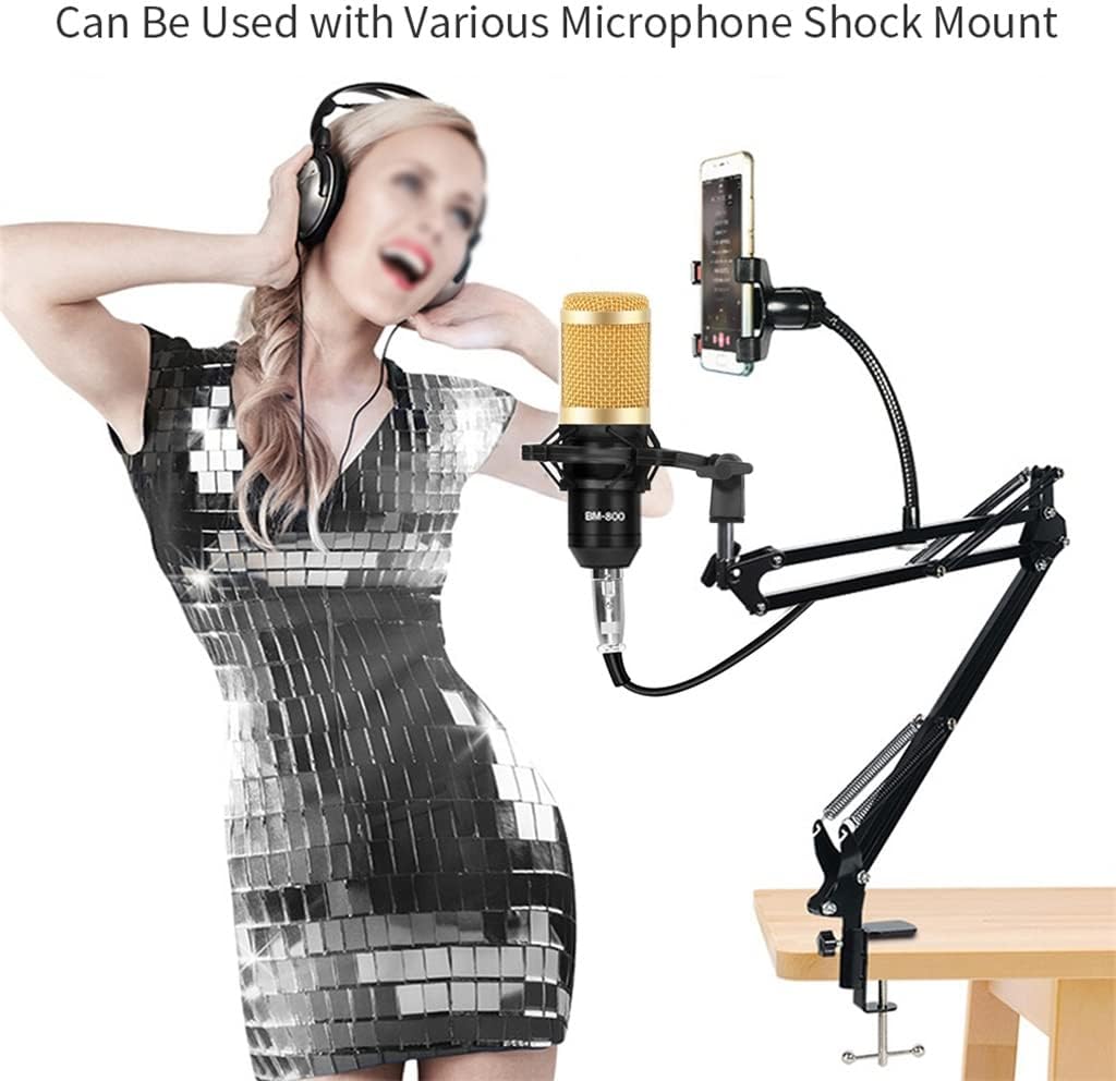 BM 800 Condenser Microphone Mixer Kit Microphone Sound Card Audio Interface Microphone Suitable for Computer Phones