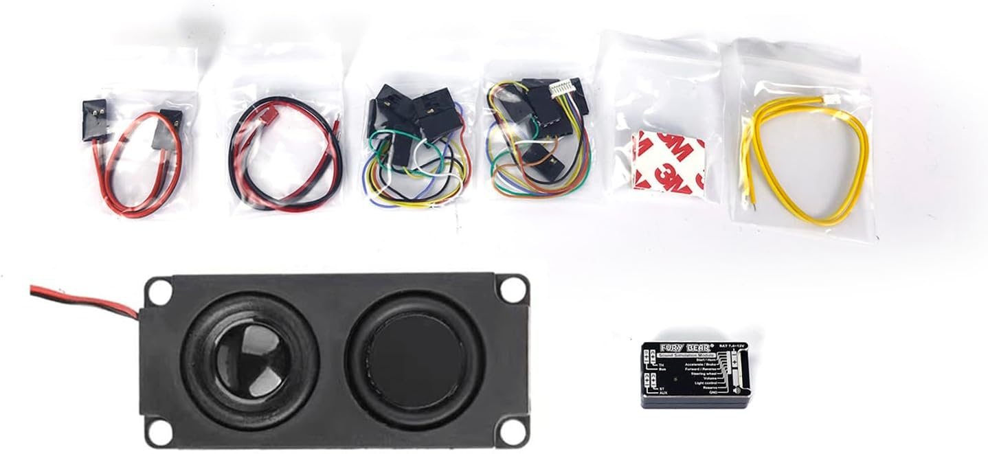 Sound System Group for 1/14 Lesu R730 Rc Trailer Truck Car DIY Model