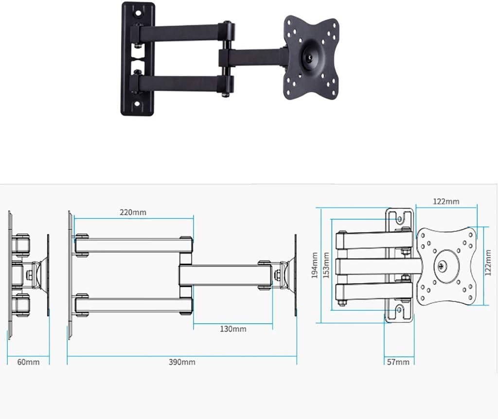 Tv Wall Mount Tv Wall Mount Corner, for 10-32 Inch LED, Up to 100mm X 100mm, Max Load 15kg