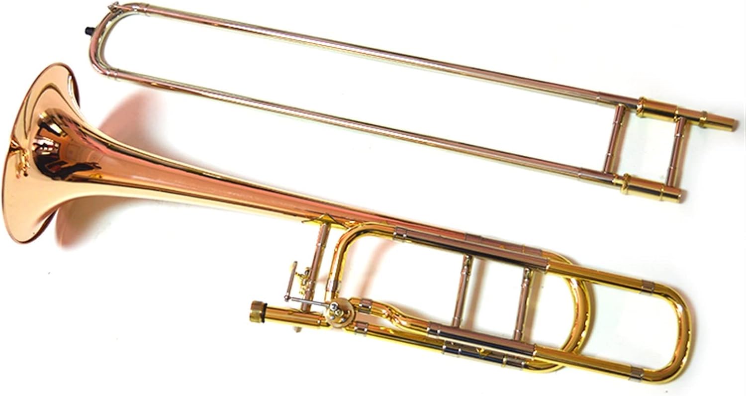TSTS Professional Bb Tenor Trombone Phosphorus Bronze Copper B Flat Trombone Musical Instruments Beginner Trombone