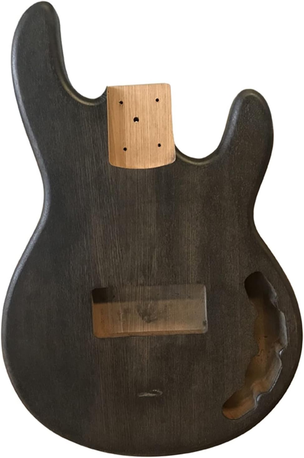 TSTS Electric Bass Guitar Body Unfinished for ST Bass Guitar Panel Semi Finished Guitar Kit Guitar DIY Accessory (Color : 02)