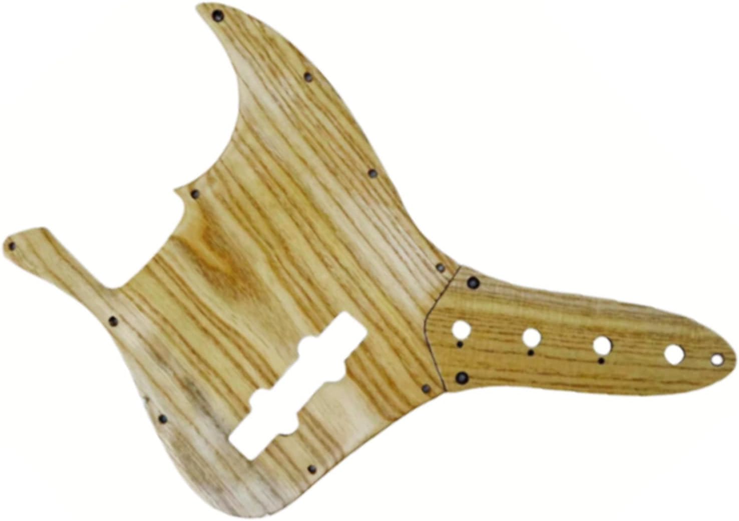 TSTS 10 Holes 5 String Electric Guitar Bass Guitar Pickguard Pick Guard with Control Plates Scratch Plate Accessories Electric Guitar Scratch Plate (Color : 04)