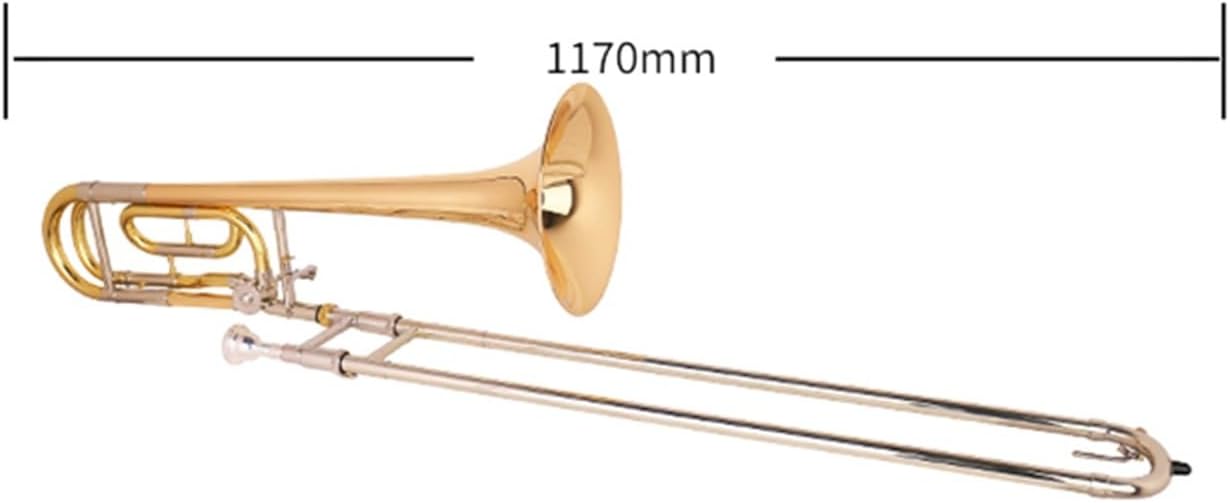 Professional musical instrument Bb trombone suitable for adults