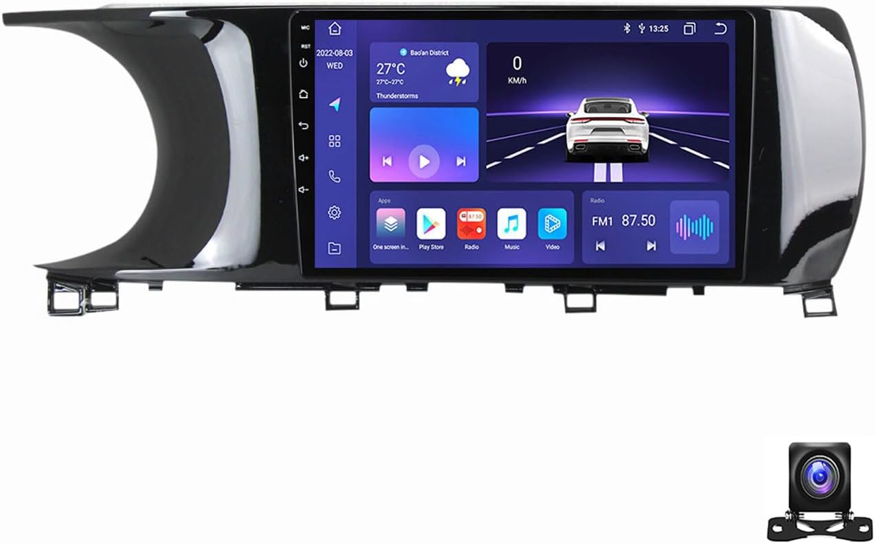 9 Inch Android 13 Car Radio Compatible with KIA K5 3 2020~2021 Bluetooth Car Stereo Compatible with Carplay Android Auto, Navigation, Steering Wheel Controls, Backup Camera,M800S 8G+256G