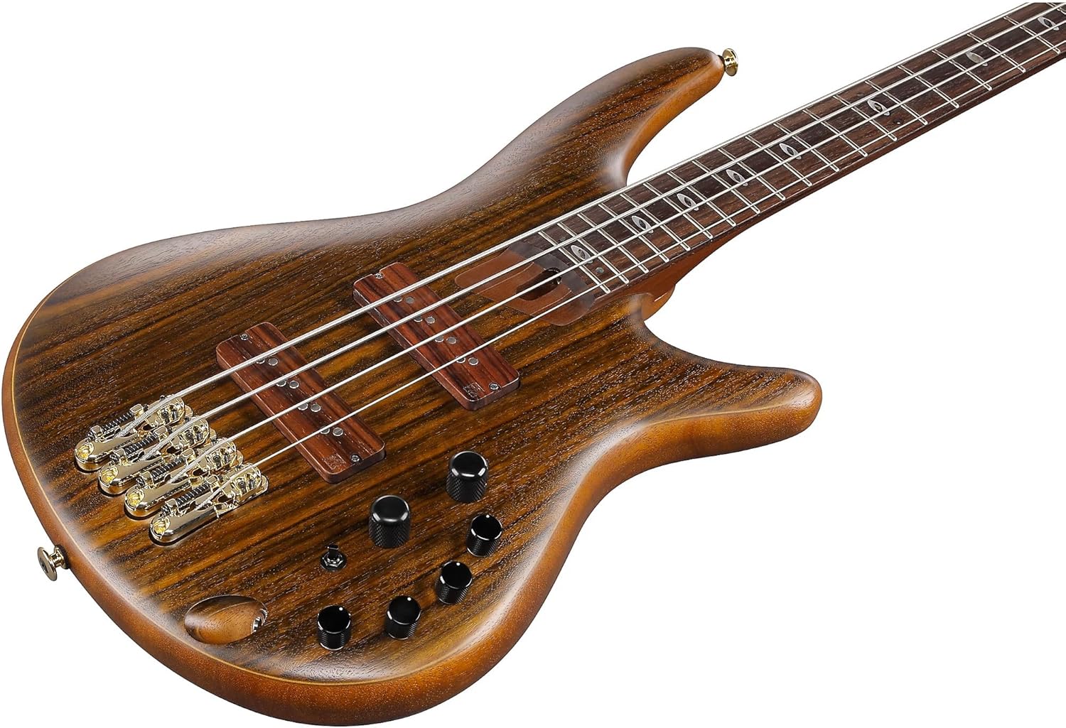 Ibanez SR5500 Prestige 4-String Bass Guitar, Rosewood Fingerboard, Mocha Flat