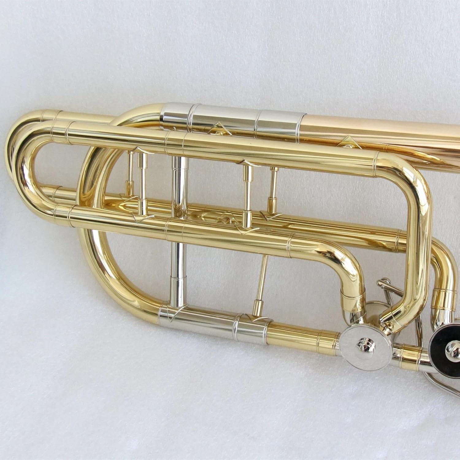 Professionals euphonium Professional Brass Instruments Trombone Gold Lacquer Bass Trombone
