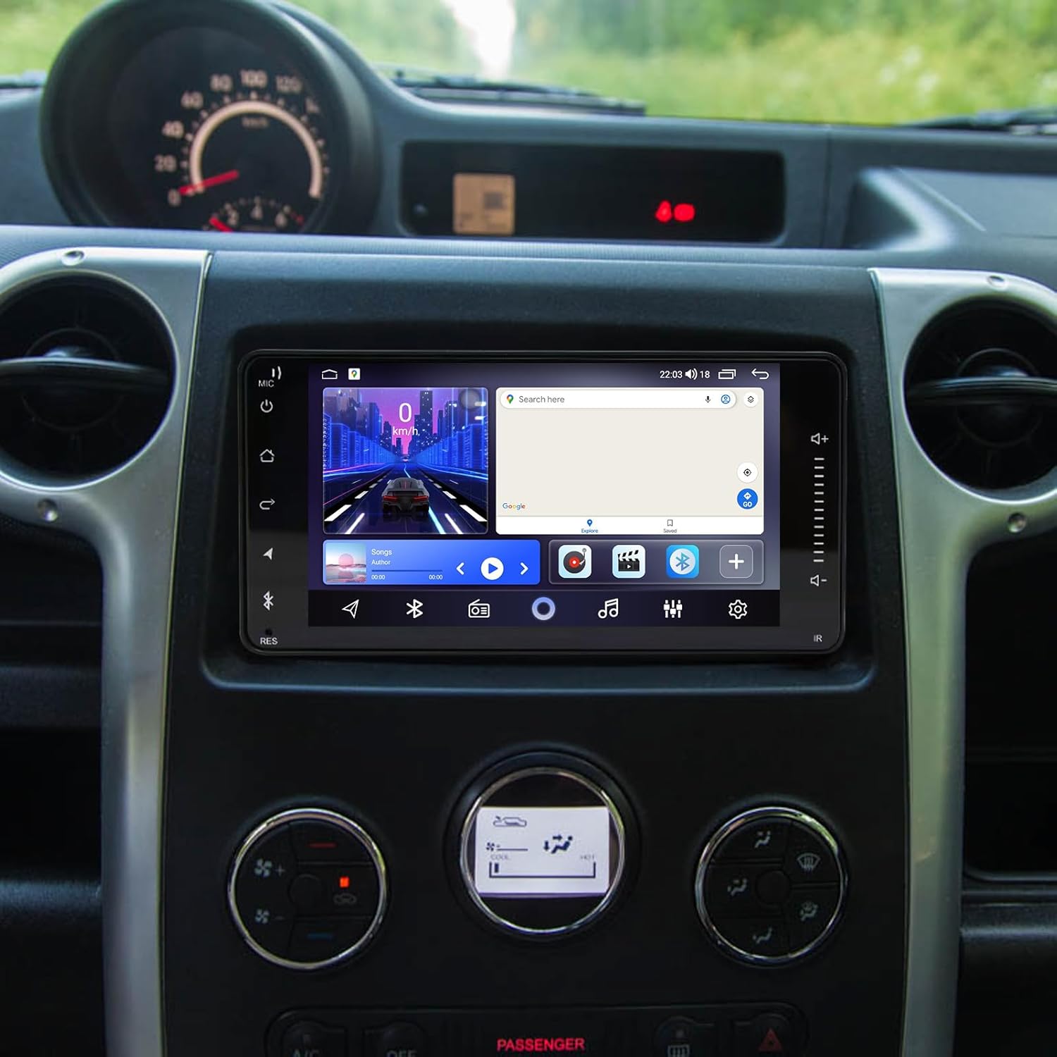 Car Stereo for Toyota Scion xB 2004 2005 2006, 7 Inch Android 13 Double Din Car Radio with Carplay & Android Auto, in-Dash Navigation Radio with BT Mirror Link WiFi FM Radio & Backup Camera