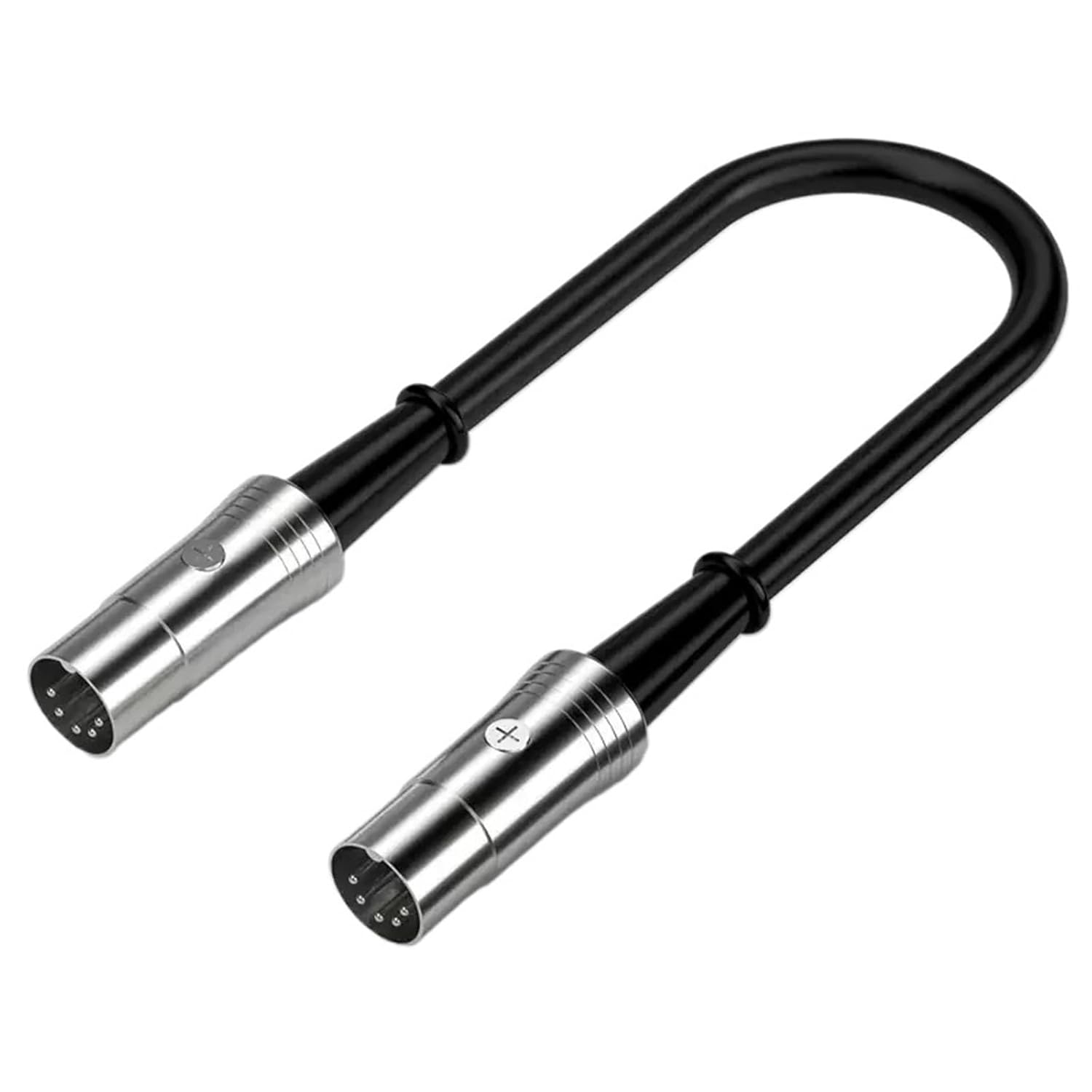 5-pin MIDI Audio Cable Male to Male XLR Adapter Cable Suitable for Electric Piano Keyboard Speaker(2m)