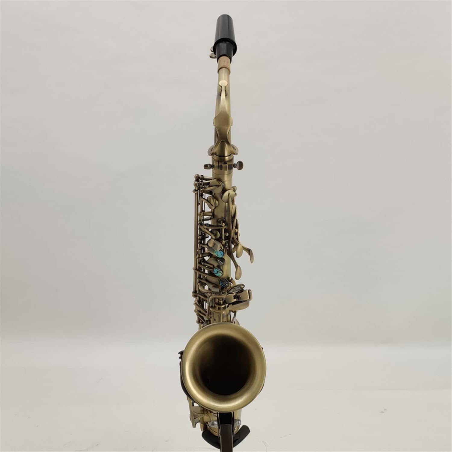 KESHUO Western Wind Instrument Retro Bronze Red Copper E Flat Alto Saxophone Beginners Practice Playing Brass Sax Beginners Kit