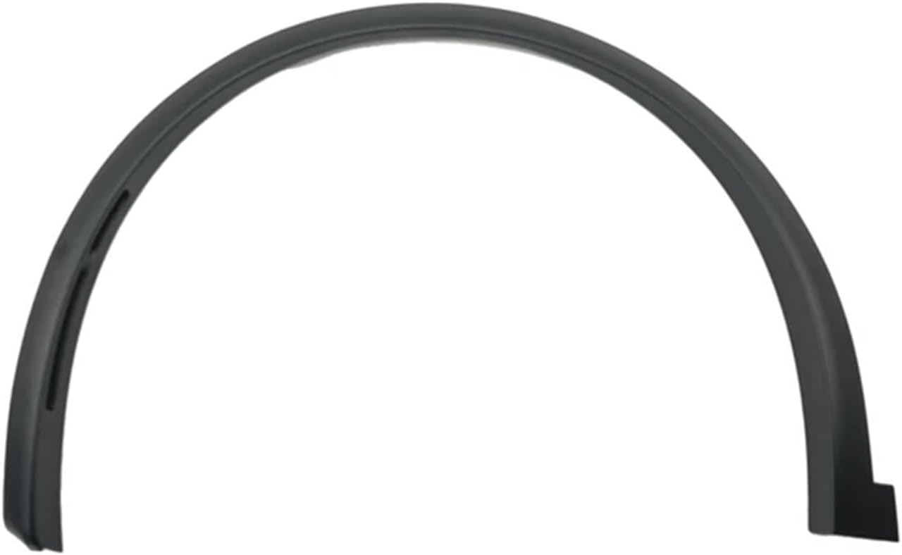 Car Front Wheel Eyebrow Arch Flare Fender Molding Trim Left Right 1078207-00-F 1078209-00-F，Compatible for Tesla Model X 2022 2023 2024(Left)