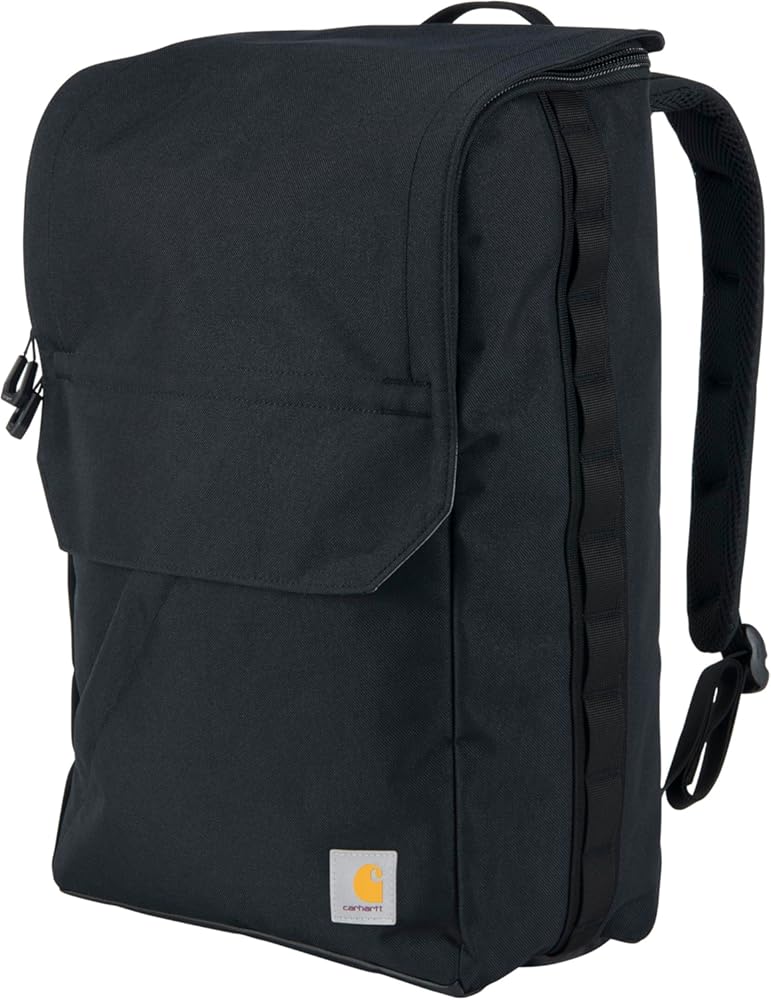 Carhartt 21L Top-Load Backpack, Durable Water Resistant Coated Canvas Base W/ 17