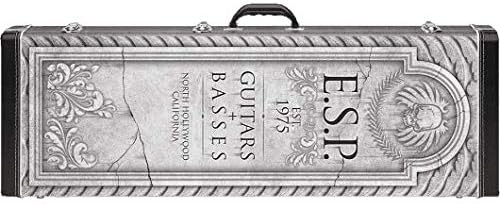 ESP LTD KH-WZ Signature Series Kirk Hammett White Zombie Electric Guitar with Case