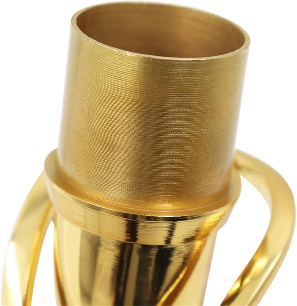 Saxophone Parts Alto Saxophone Neck Woodwind Instrument Accessories Golden Brass Bend Neck for Alto Sax Parts