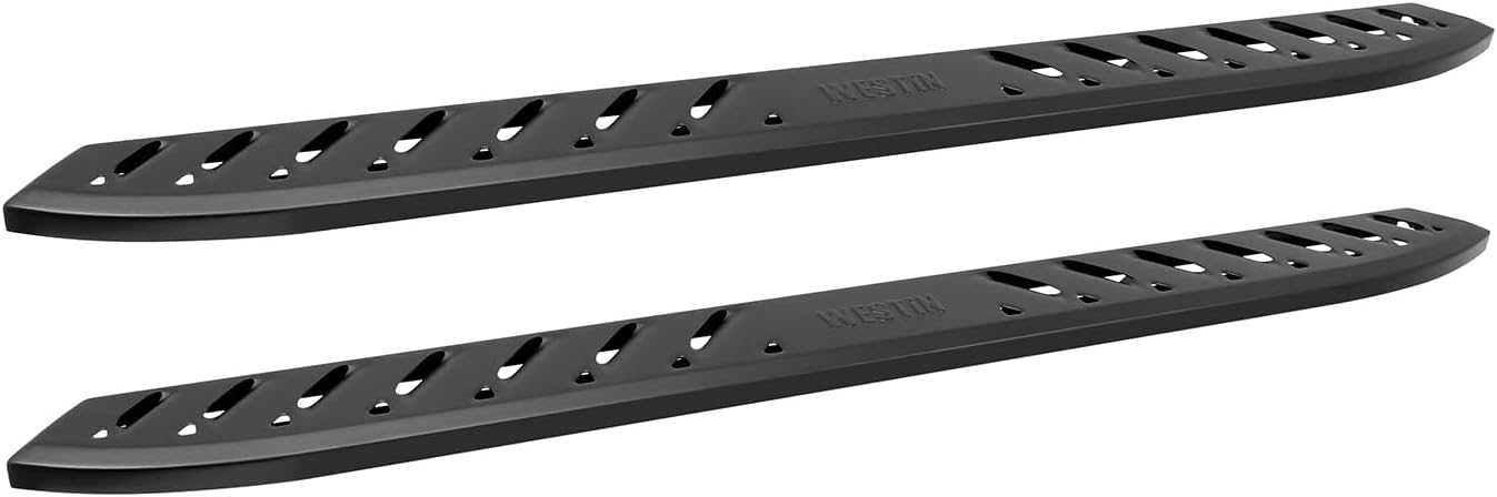 Westin 28-81165 Thrasher Running Boards fits 2016-2024 Titan XD Crew Cab 2017-2024 Titan Textured Black Pair