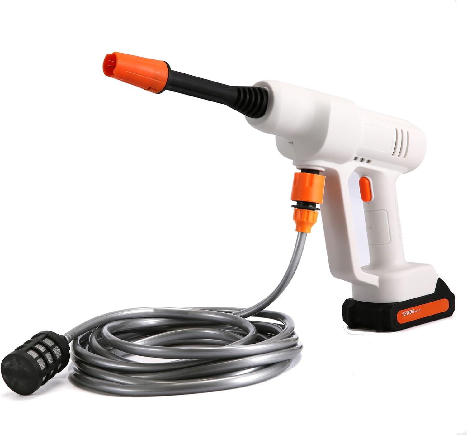 High-Pressure Electric Car Wash Machine, Portable High-Pressure Cleaner, Efficient Cleaning, Suitable for Cars, Trucks, and SUVs.