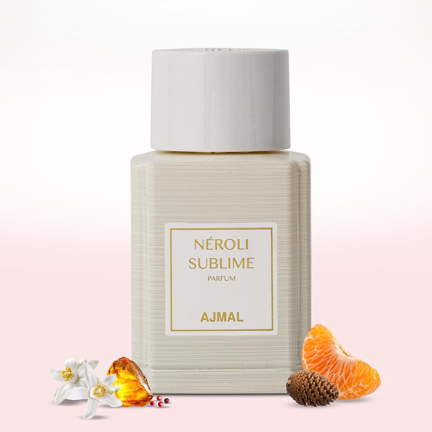 Ajmal Oud Marquis Néroli Sublime Eau de Parfum for Women – 3.4 fl oz / 100 ml | Luxury Premium Floral Citrus Perfume | Long Lasting French Fragrance | Made in France, Crafted in Dubai