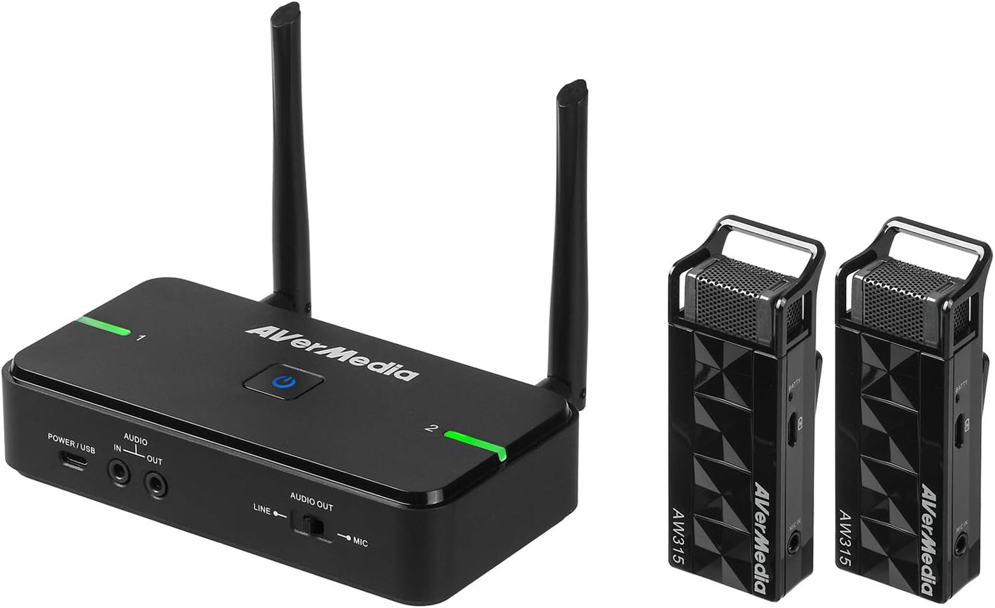AVerMedia AverMic AW315 Wireless Teacher Microphone. TAA and NDAA Compliant