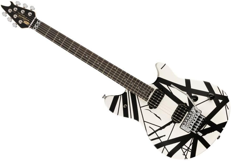 EVH Wolfgang Special Electric Guitar - Satin Striped Black/White