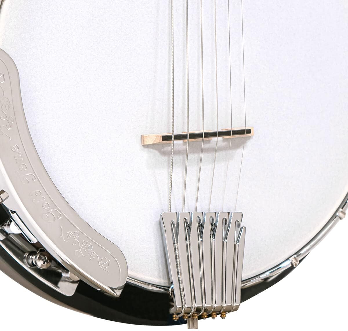 Gold Tone CC-Banjitar Cripple Creek Banjo (Six String, Vintage Brown)