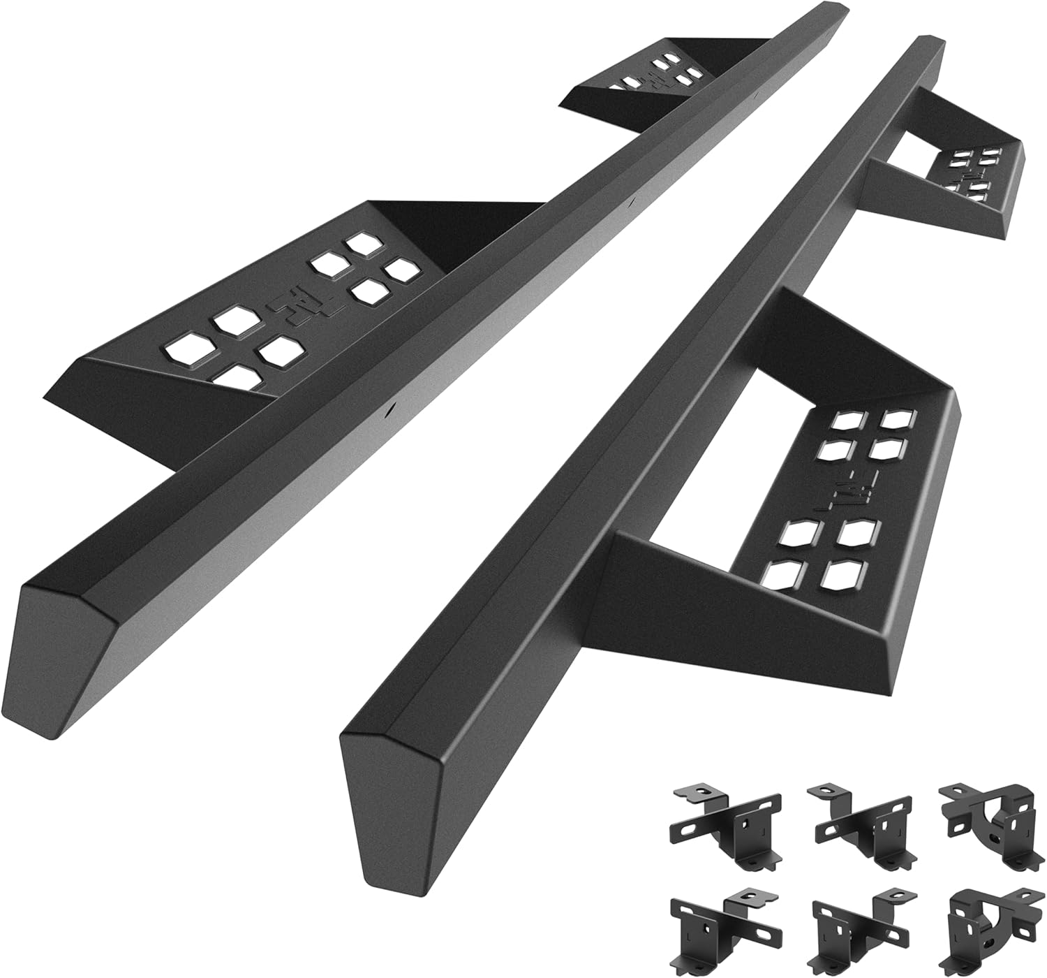 TAC Sniper Running Boards Fit 2018-2025 Jeep Wrangler JL 4 Door|2021-2025 Wrangler JL 4xe 4