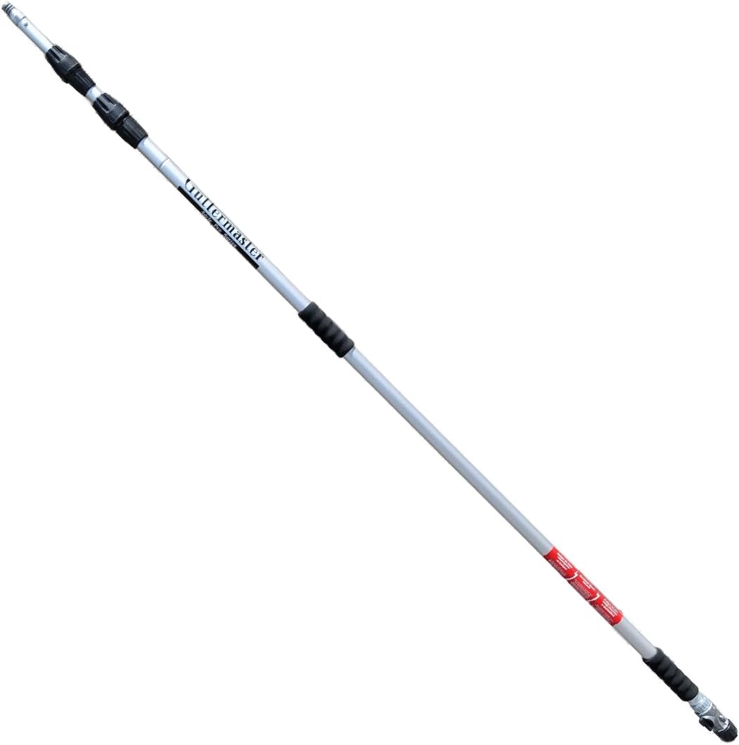 PRO-Straight Water-Fed Telescopic Pole – 16 Feet Extension Wand, Siding, Eavestrough Exterior, Gutter Exterior, Window Washing, Washer Extension for Hard-to-Reach Areas, Outdoor Water Cleaning System