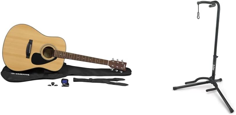 Yamaha GigMaker Acoustic Guitar Bundle with Guitar Stand