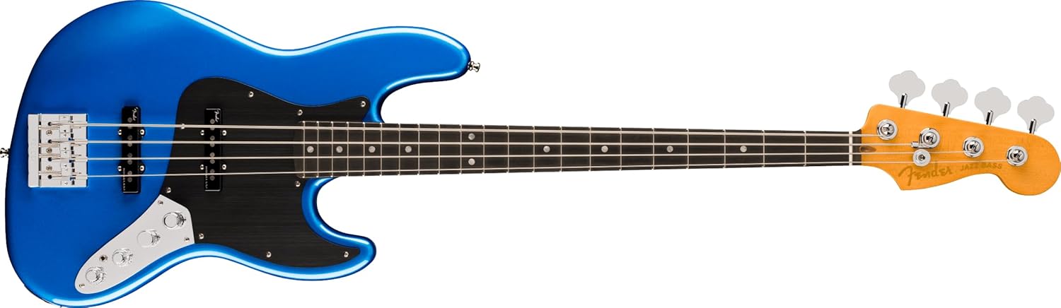 Fender American Ultra II Jazz Bass - Noble Blue, Ebony Fingerboard