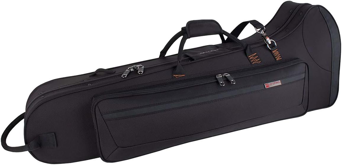 Protec Tenor Trombone Contoured PRO PAC Case - Black, Model PB306CT