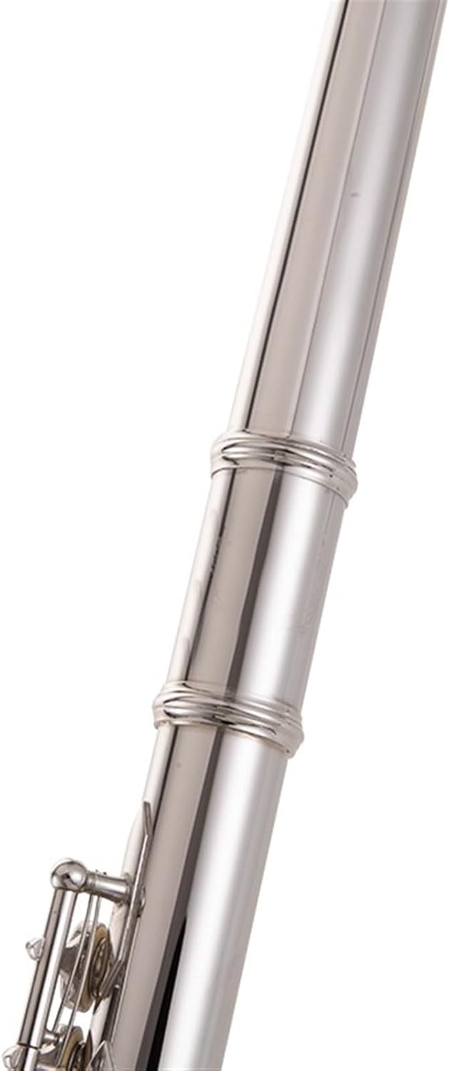 Flute Flute Wind Instrument White Copper E Key Split C Tone Nickel-Plated 16 Closed-Hole Beginners Flutes Musical Instruments