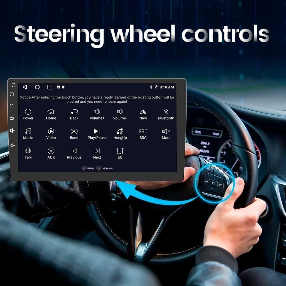 Android 14 4+64GB Car Stereo Radio for Isuzu N Series (NNR/NPR/NPS/NQR) Truck Car Stereo 7 Inch Touch Screen with Wireless Carplay Android Auto AHD Backup Camera