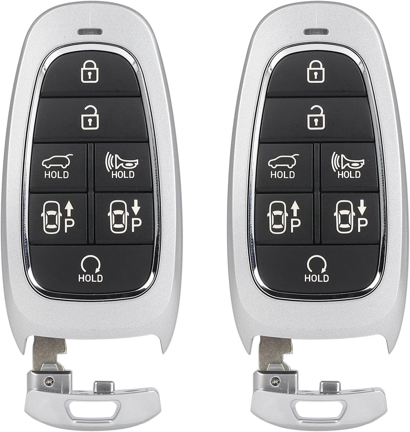 Car Remotes Key Fob Replacement for Hyundai Santa Fe 2021-2023 TQ8FOB4F27 95440S1560 7 Buttons 2 pads
