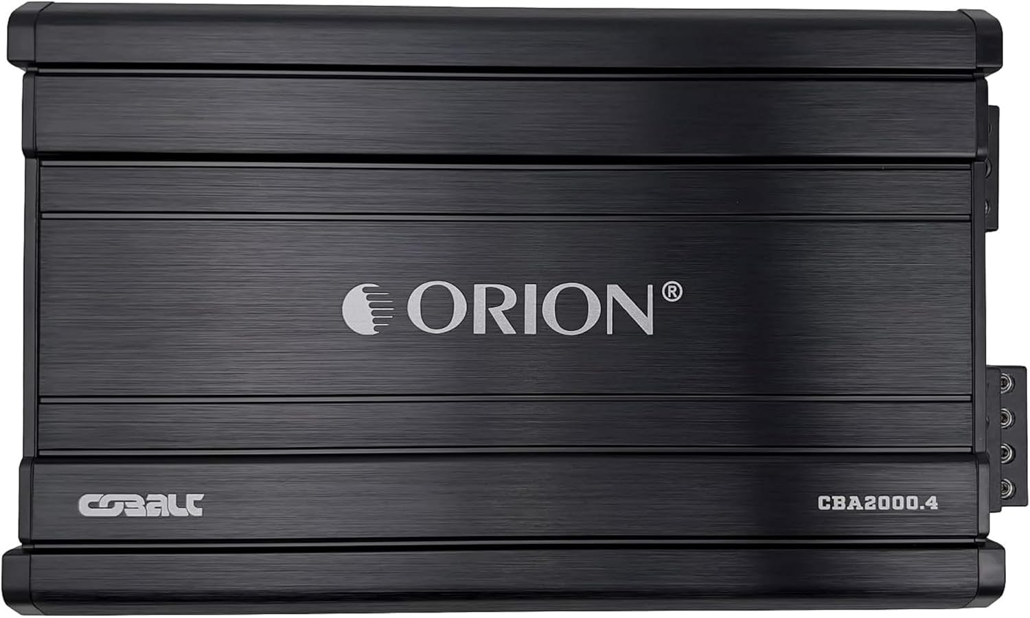 Orion Cobalt Series CBA2000.4 High Efficiency 4-Channel Class A/B Amplifier for Car Audio Stereo - 2000W High Output, 2/4 Ohm Stable, Adjustable Low/High Pass, Bass Boost, MOSFET Power Supply