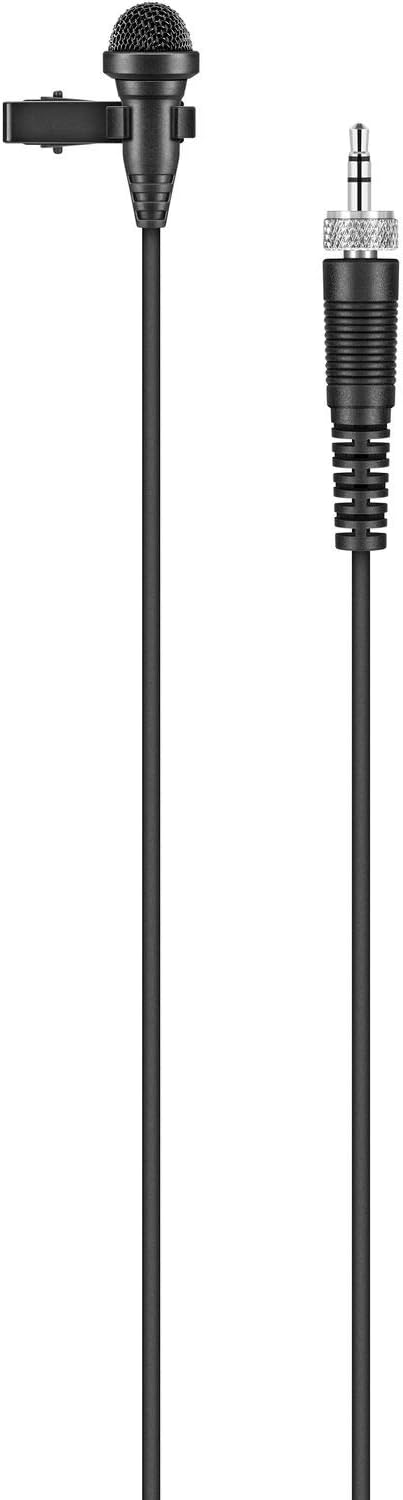 Sennheiser XSW-D LAVALIER SET Wireless Microphone with RAVPower Luster 6700mAh Charger & Fastener Straps 10-Pack Bundle