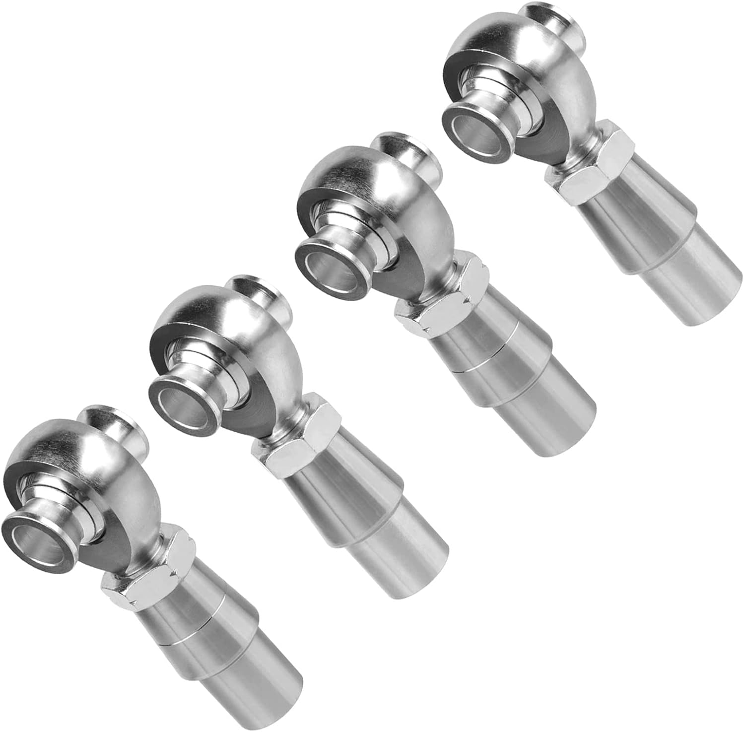 3/4'' Heim Joints Rod End Kit, 750” Chromoly Joints Panhard kit Right and Left Hand Thread (4 Pack)