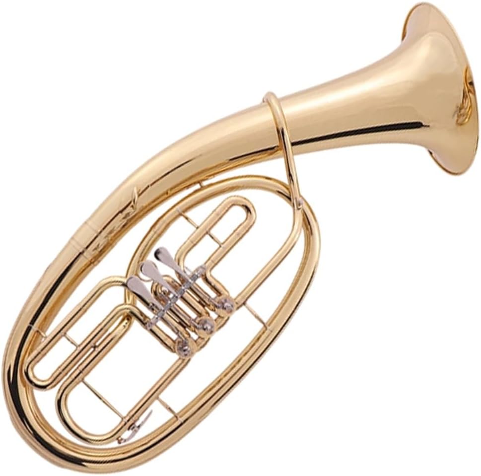 Suitable For Beginners Flat Key Tenor Horn B Euphonium Brass Instrument Euphonium All-brass Instrument