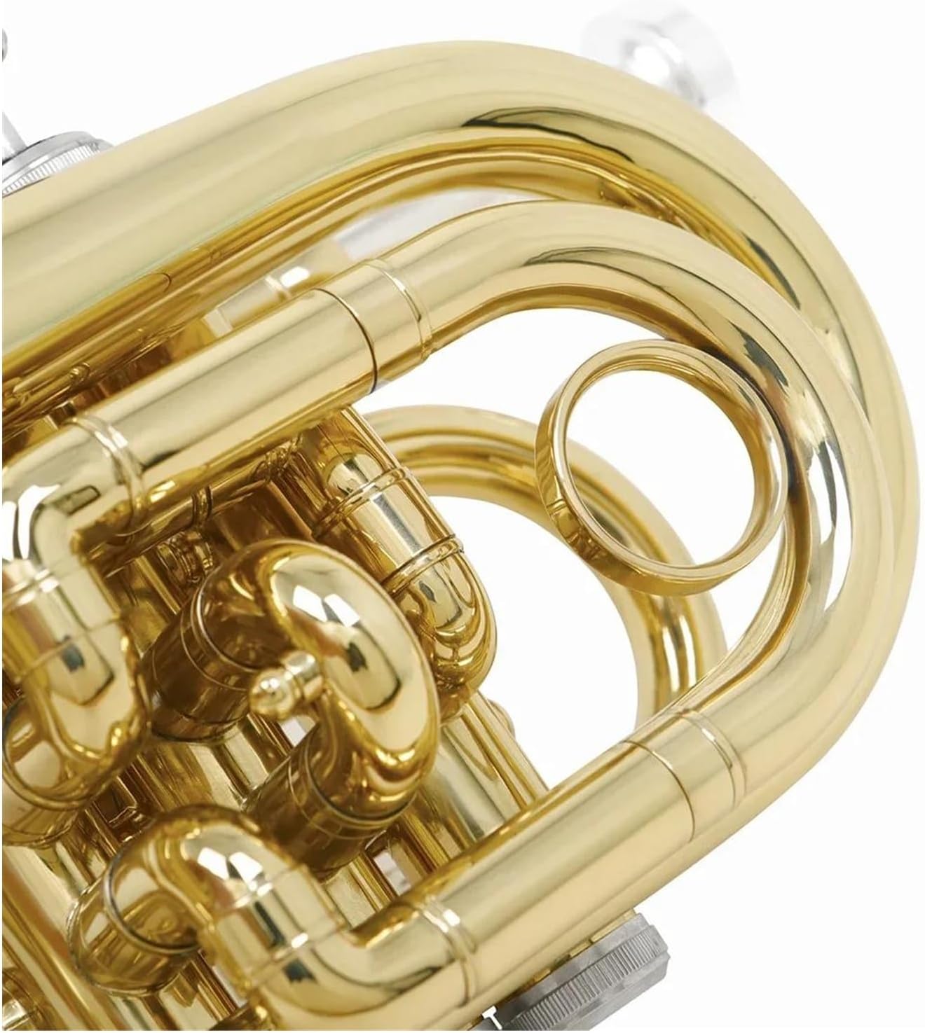 Mini Trumpet Bb Brass Cornet Musical Instrument