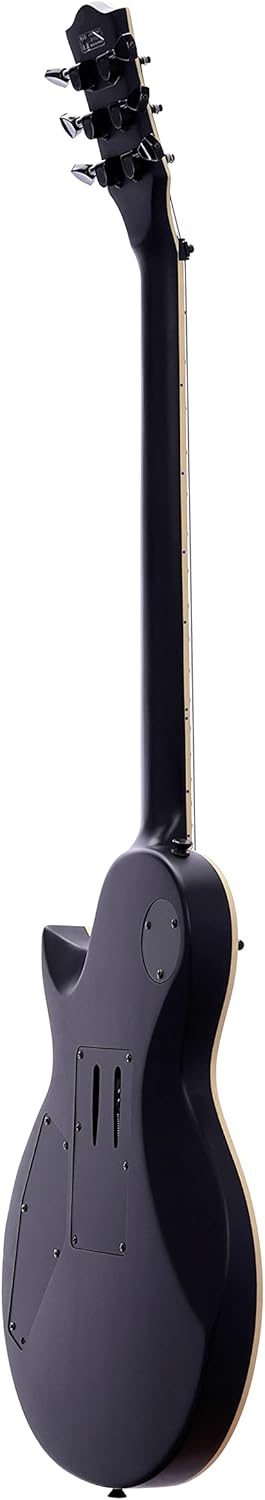 IYV- ILP-400FR Solid Body Electric Guitar, Satin Black