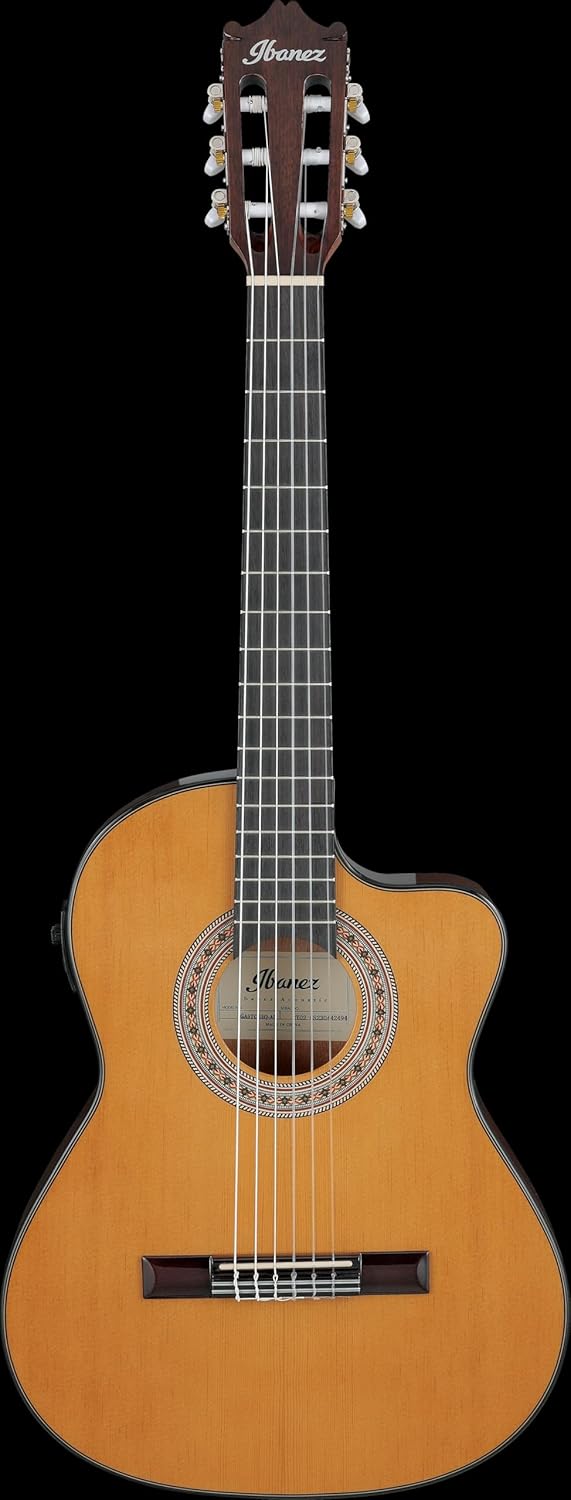 Ibanez GA5TCE3Q 3/4-sized Acoustic-electric Nylon-string Guitar - Natural