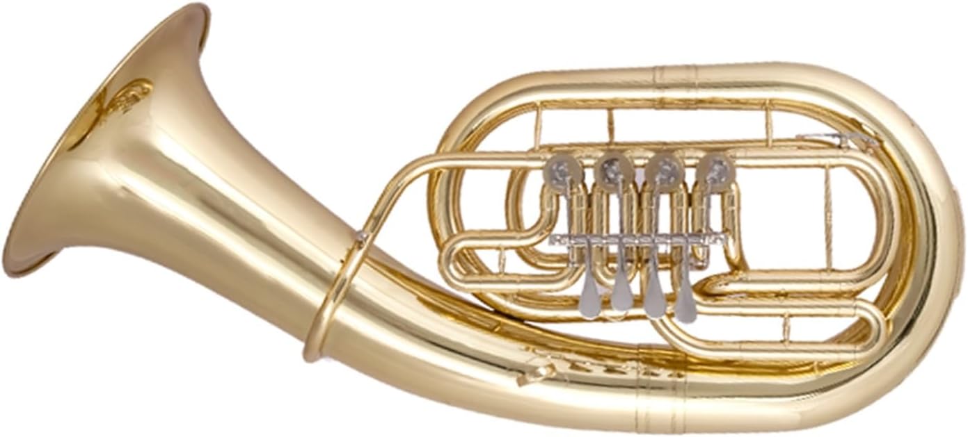 Euphonium Bb Major Third Or Fourth Octave Flat Key Tenor Horn Teaching And Performance Instrument Euphonium All-brass Instrument(2)