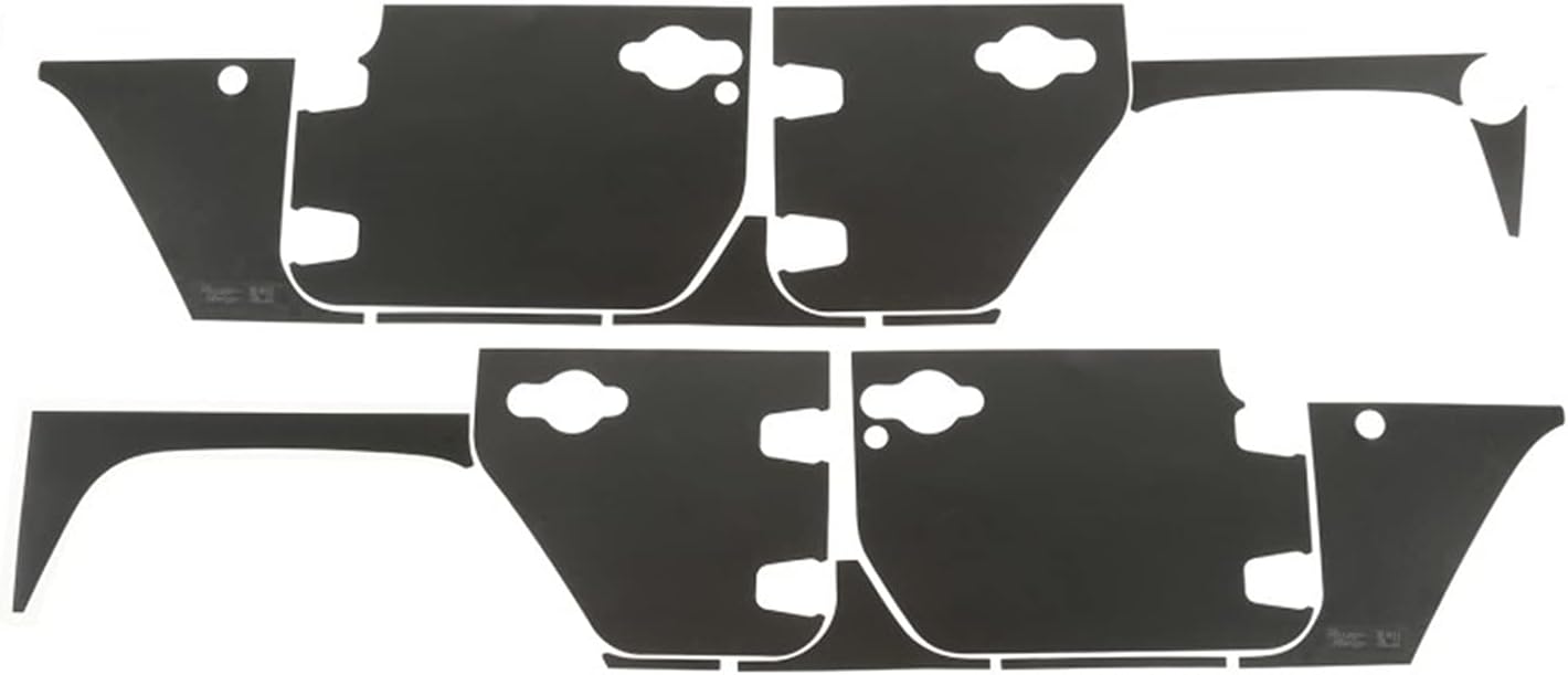 Rugged Ridge | Magnetic Protection Panel Kit | 12300.53 | Fits 2007-2018 Jeep Wrangler JK 4-Door