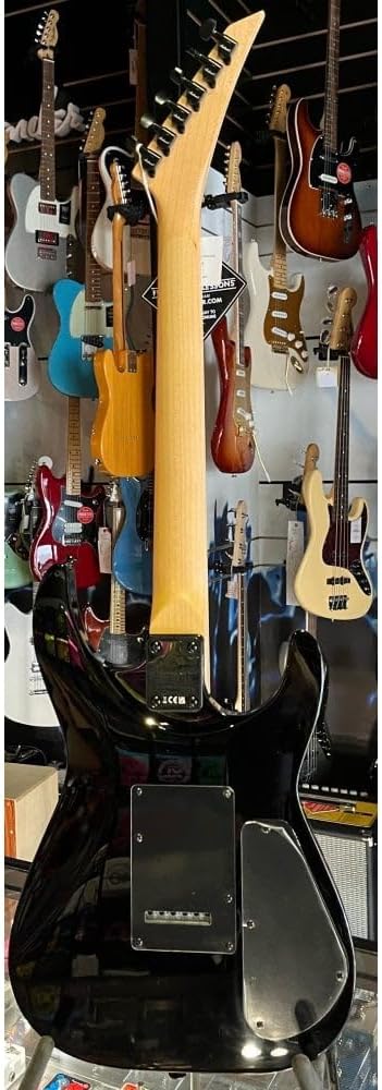 Jackson JS Series 6-String Dinky Arch Top JS22 DKA LH Electric Guitar with Amaranth Fingerboard and Maple Neck (Gloss Black)