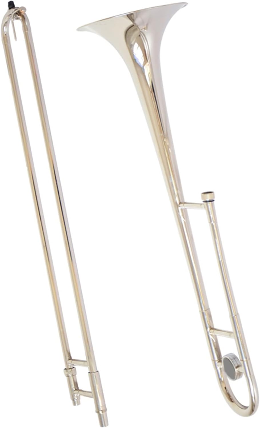 TSTS B Flat Nickel Plated Alto Trombone Suitable for Students and Beginners Beginner Trombone